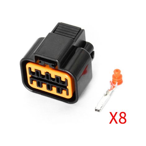 PB621-08020/PB625-08027 is compatible with automotive headlight connectors DJ7083A-2.2-11/21 (1/4)