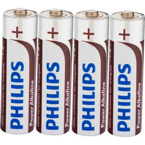 Pile philips lr6  aa  alcaline 4pcs