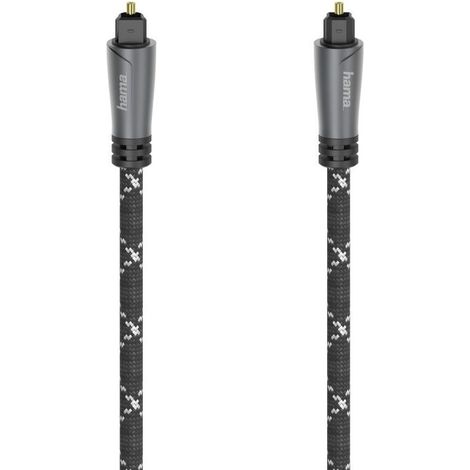 Hama Cavo fibra ottica TOSLINK ODT, 1,5 metri,TPE, spine metallo (1/2)