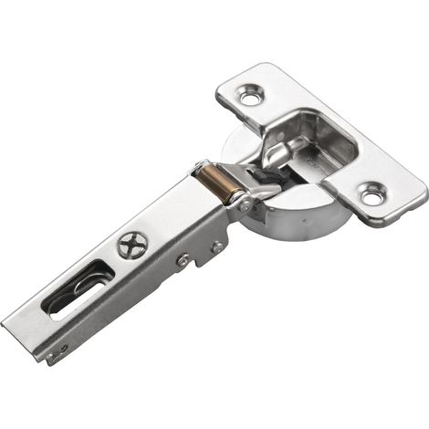 Salice Topfband Serie 700 Eckanschlag 110° Dämpfung einstellbar T45 Nickel matt Möbelscharnier Schrankscharnier (1/5)