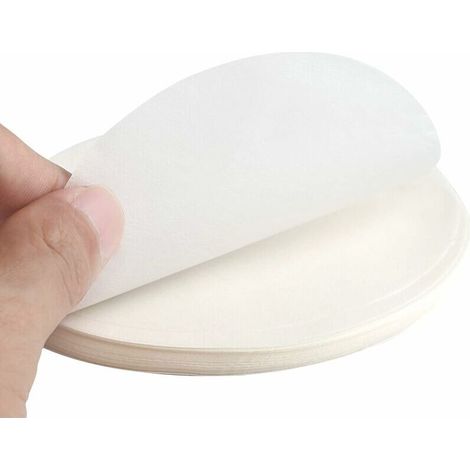 royaluxe -Lot de 500 papiers antiadhésifs pour Presse à Hamburger Burger Steak Haché,Ustensile de barbecue - 11,5 cm de Diamètre (1/5)