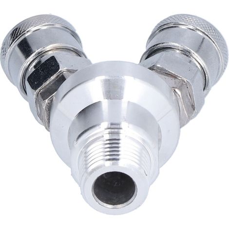 Raccord Pneumatique en Alliage G 1/2 - Résistant à la Corrosion pour Machines de Construction (1/5)