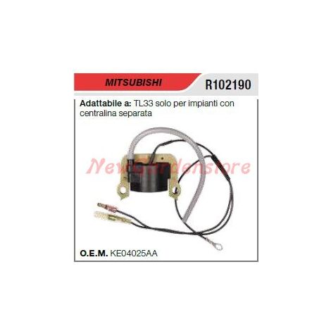 Bobina di accensione MITSUBISHI tagliasiepe TL33 R102190