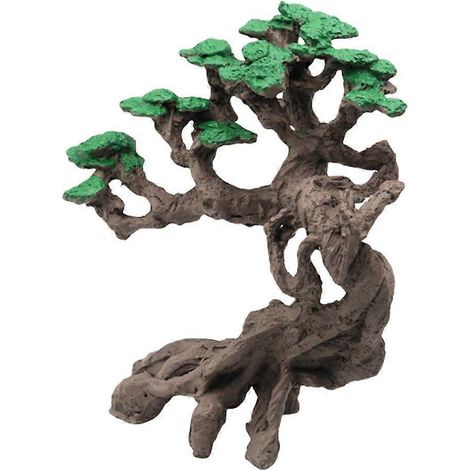 Arbre décoratif pour aquariums, cachettes pour poissons et crevettes (1/5)
