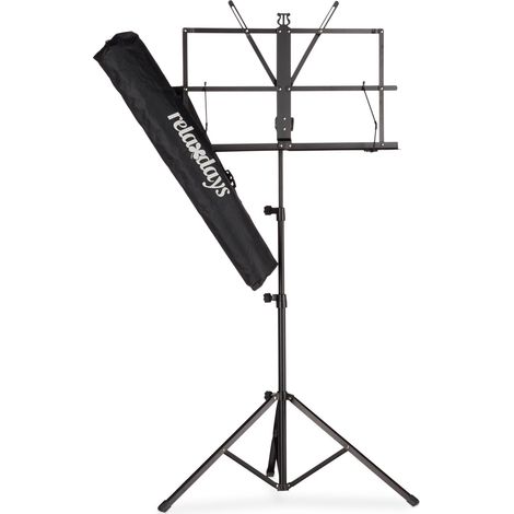 Sheet music stand with bag