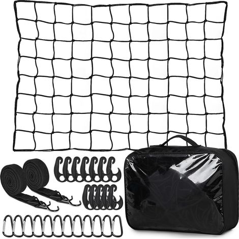 Filet à Bagages Élastique 1,2 × 0,9 m à 1,8 × 2,4 m (1/5)
