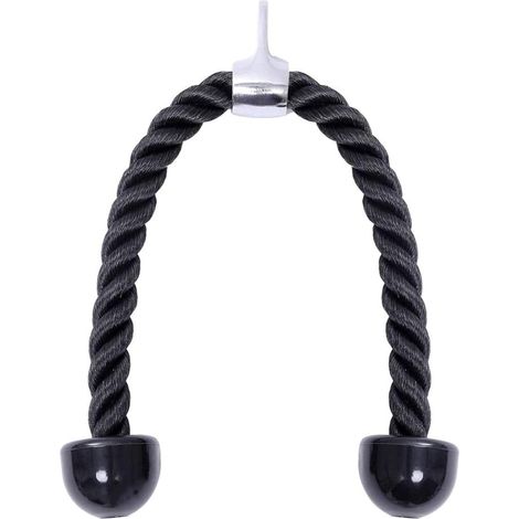 Corda per tricipiti con cavo per trazioni, attrezzo per trazioni, accessorio per allenamento con corda per tricipiti, attrezzatura per bodybuilding, attrezzi per il fitness, accessori per palestra e c (1/5)