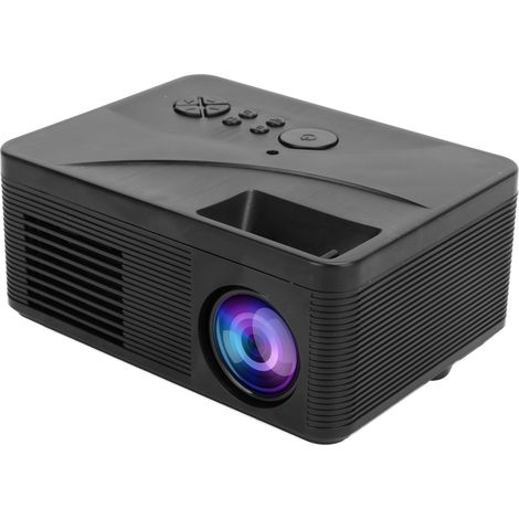 Mini projecteur portable HD 1080p pour la maison, projection murale vidéo, USB, HDMI, AV, H3, 100-240 V, noir, prise australienne (1/5)