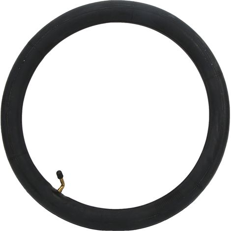 Chambre à air en caoutchouc butyle pour vélo électrique, valve métallique coudée (16x2.125) - Accessoires E-Bike (1/5)