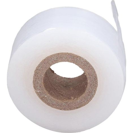 Ruban de greffage Parafilm pour boîtes de Petri, cire, plaques de laboratoire, agar, rubans de pépinière, ruban de greffage Parafilm en rouleau, scellant, PVC extensible et résistant, 29 mm, pour jard (1/5)