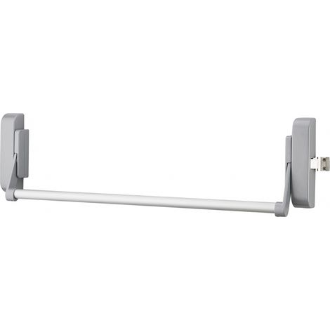 Serratura antipanico 1 punto laterale reversibile laccata grigia porta max 1150 mm - THIRARD (1/3)