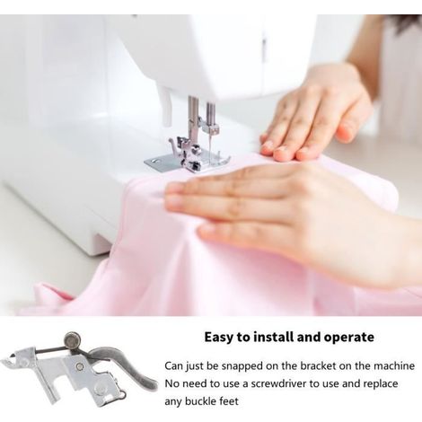 Support de pied multifonctionnel de remplacement pour adaptateur de pied-de-biche pour machine à coudre à tige basse-HB044 (1/4)