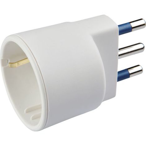 Poly Pool PP0432 adattatore per presa di corrente Tipo L (IT) Bianco (1/5)