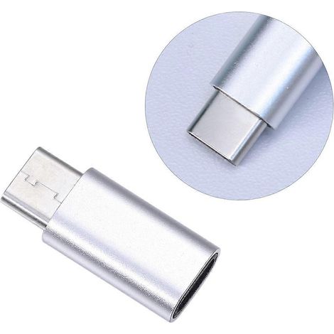 Adaptateur USB Micro USB vers Type C compatible avec les tablettes et les téléphones (1/5)