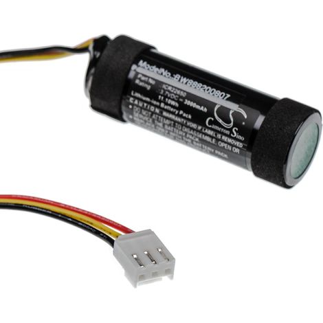 vhbw 1x Akku Ersatz für Harman / Kardon ICR22650 für Lautsprecher Boxen Speaker (3000 mAh, 3,7 V, Li-Ion)