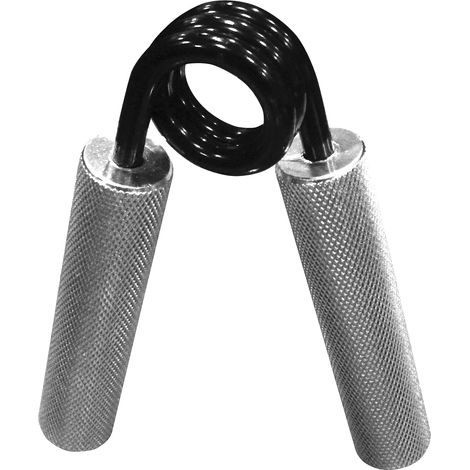 Renfort de poignée en acier robuste, appareil d'exercice pour poignets et avant-bras, appareil pour les doigts, entraîneur de force de préhension (Argent - Capacité de charge de 100 kg) (1/2)