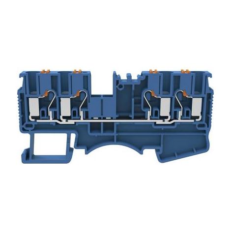 Degson DS2.5-QU-01P-12-00A(H) Borne de passage Push-In bleu 1 pc(s) Q239232 (1/2)