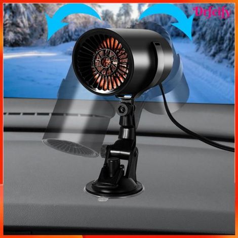 Chauffage de voiture - - 12V - Dégivrage rapide - 2 en 1 - Support pivotant 360° (1/5)