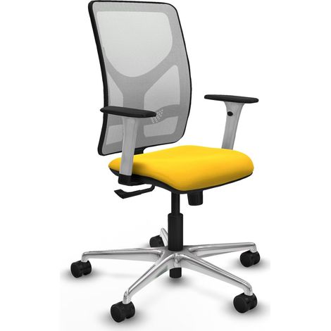 Chaise de bureau piqueras y crespo Motilla blanc soutien lombaire réglable (1/2)