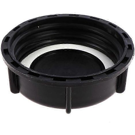 Couvercle de vanne en plastique noir (1 pièce) - Bouchon de 100 mm pour vanne de réservoir IBC - Couvercle anti-fuite (1/5)