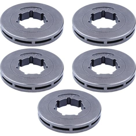 Kit de roue à pignon 3/8 10 dents, pour tronçonneuse Stihl 064 066 070 080 084 088 090 MS640 MS660 MS720 MS880 pour Husqvarna 281 288 281XP 288Xp 394 395 395Xp 394Xp, / (1/5)