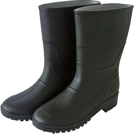 Gummistiefel halbhoch schwarz Gummistiefel