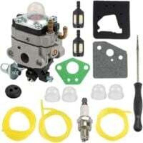 Carburateur pour moteur Honda 4 temps GX31 GX22 FG100 avec kit réglage et conduite carburant Ortviai (1/4)