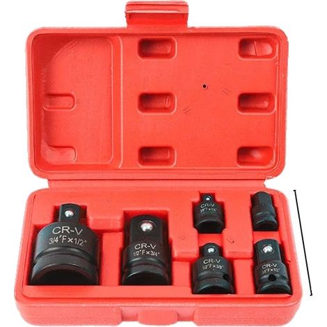 Jeu de clés à cliquet, matériau en alliage, compatible avec les douilles de 1/4" et 1/2", Rose (1/2)