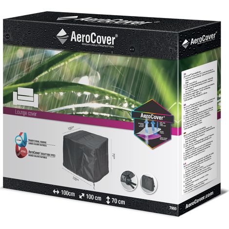 Telo di copertura per sedie da giardino 7960 AeroCover grigio, 100x100x70 cm, marca Homms. (1/3)