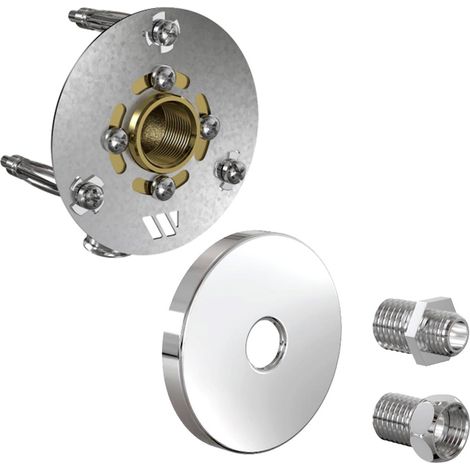 Robifix (Machine à laver) MONO PER Ø12 - Femelle 1/2" (15/21) à sertir + cache poli Inox - Watts