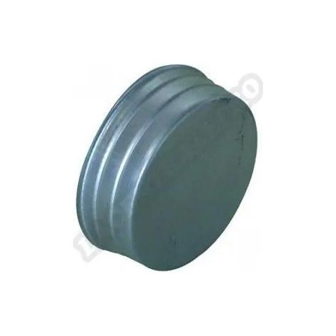 Accessorio ventilazione Aldes tappo maschio femmina zincato 125 mm