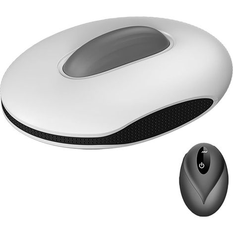 eléctrico – PC para hombres y (para mujeres con Kegel) entrenador muscular de control remoto (blanco) masajeador inteligente (1/5)