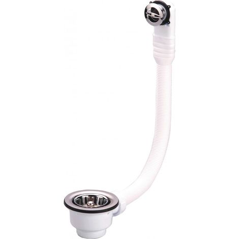Scarico con cestello manuale e troppopieno D.60mm - 0204121
