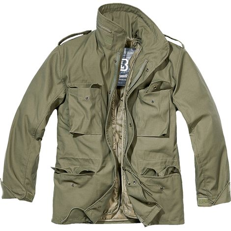 Brandit M65 Classic Outdoorjacke Größe 3XL Farbe Schwarz (1/4)