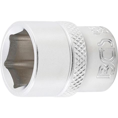 Llave de vaso hexagonal  entrada 10 mm (3/8")  15 mm