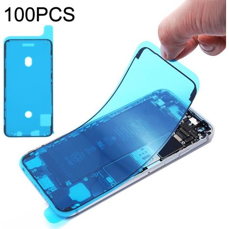 Pack of 100 adhesive strips for iPhone 11 Pro Max LCD front screen frame. (1/4)