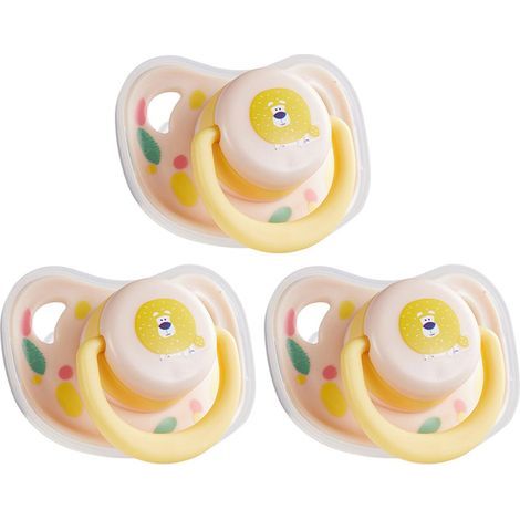 3er-Pack Silikon-Schnuller für Haustiere, sicheres, wiederverwendbares Kauspielzeug für Welpen und Kätzchen (1/5)