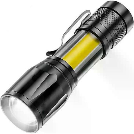Lampe torche LED rechargeable haute puissance XP-GQ5, mini zoom, lampe torche étanche pour le camping et les activités de plein air. (1/5)