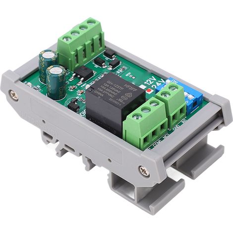 Module relais 1 voie RS485 24V DC carte relais avec boîtier pour équipements électriques automatisme industriel (1/5)