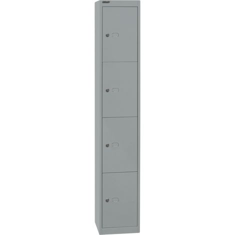 BISLEY Garderobenschrank Office     Silber