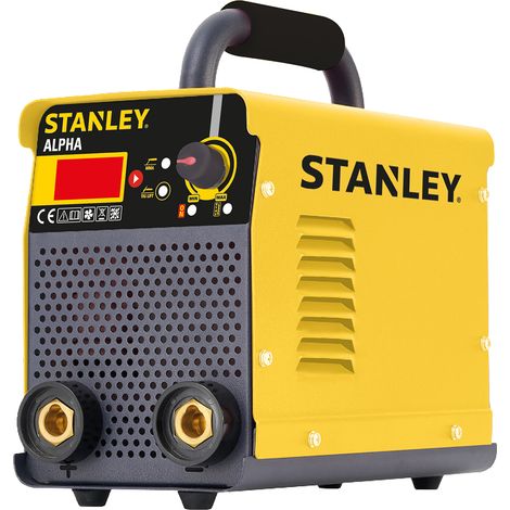 Poste à souder inverter MMA + TIG Lift Stanley Alpha 7000 - 200A - Pince de masse et pince porte électrode inclus - 460171