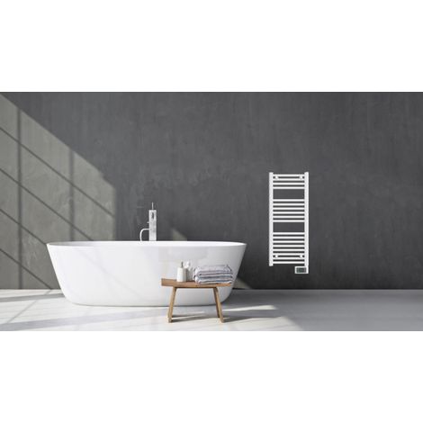 Sèche serviettes Oléron 2, 300W étroit L400 (00K2300TRDR) (1/4)