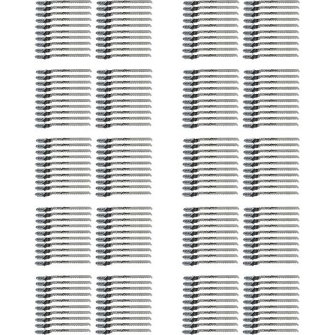 200 Pièces Lame de Scie Sauteuse Alternative T101AO Lames de Scie Sauteuse Multi à Tige en T pour Disque de Coupe en Plastique Bois (1/5)