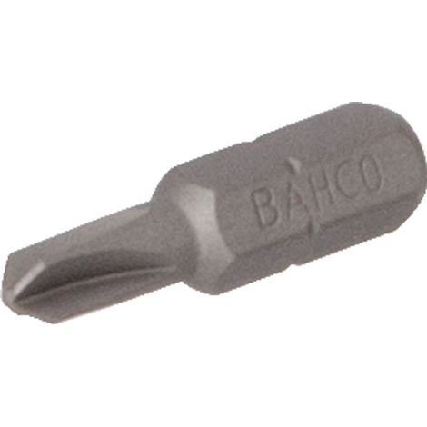 Bahco 1/4 Standard Schraubendreher Bits für TORQ-SET 0 mm Sicherheitsschrauben 25 mm - 5 Stk./Kunststoffbox (1/3)