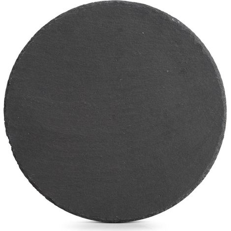 Runde Servierplatte aus Schiefer, Ø 30 cm
