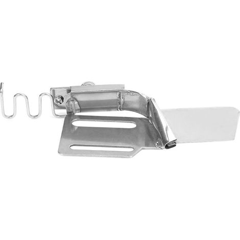 Verstellbarer elastischer Metallsaum für Nähmaschinen, Einzelnadelzubehör, 23 mm Einlass, Gummibandsaum. (1/5)