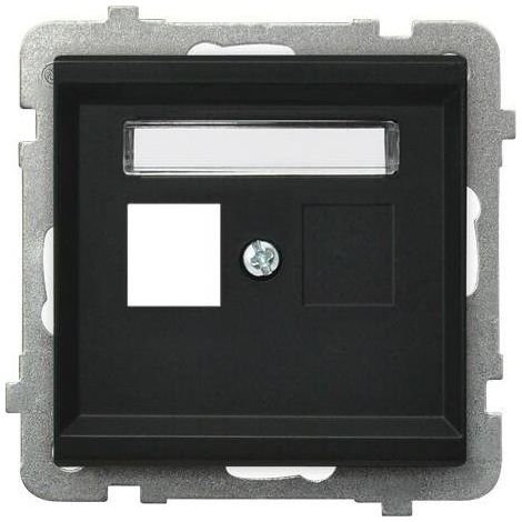 Steckdosenabdeckung Ospel sonata gpk-1r/p/33 Kunststoff IP20