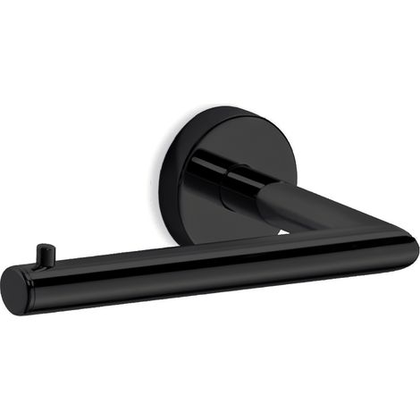 Inda - Porte-rouleau gauche Gealuna en acier noir