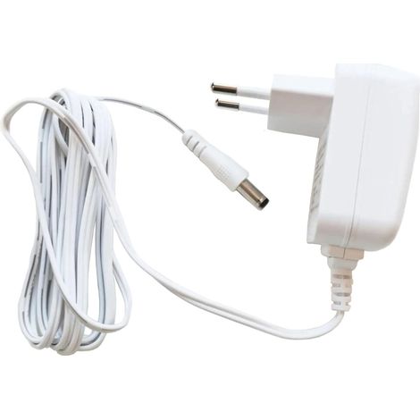 Adaptateur Secteur 24V pour Google Nest Hub Max et Audio - Blanc - Alimentation 30W Sûre - Usage Domestique et Voyage - Compatible Modèles Spécifiques