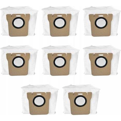 Sacs pour aspirateurs Dreame L10S Ultra L10 L20 et Xiaomi X10 X10+ X20+ Lot de 8 (1/5)